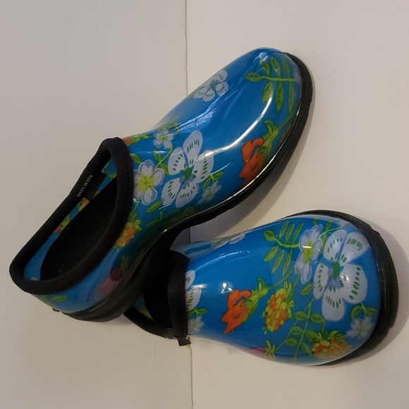 Sloggers Shoes - Sloggers Floral Slip On Gardening Shoes Womens Size 7